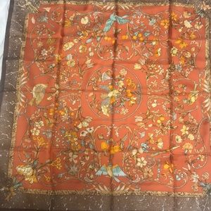 Hermès Scarf Pierres d.Orient etal Occident 90cm